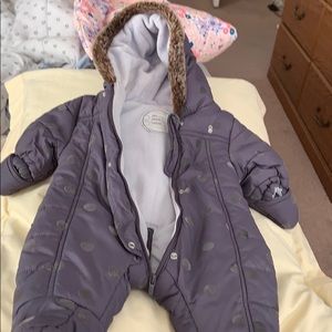 Infant snowsuit.